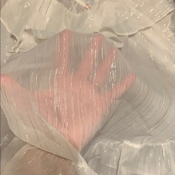 SOLD! LAST CHANCE! VS Shimmery Sheer Top - Picture 6 of 6